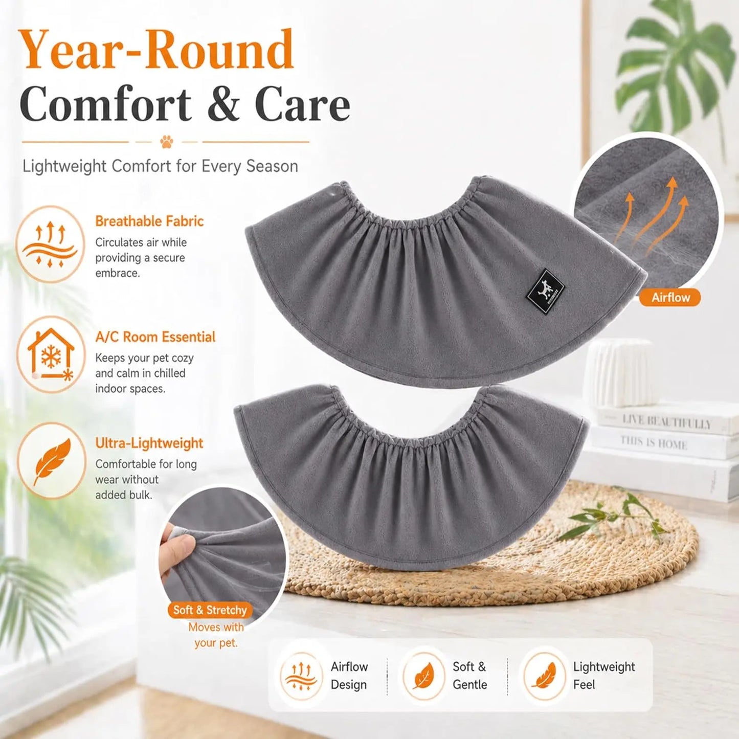 PAWPUBBY Hands-Free Cuddler Cat Sling Carrier Backpack - Soft Fleece Fabric, Breathable, Collar-Compatible, Elastic Band, Solid Design, Fits up to 18Lbs, Secure, Ideal for Home & Travel, Includes Collar & Harness, Pet Accessory, Breathable Seat Covers, Se